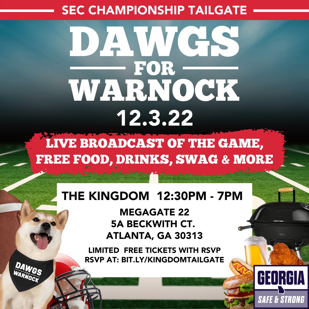 progress4_ga's tweet photo. Dawgs for Warnock!
#gapol #garunoff #TGVG #ugadawgs https://t.co/o64Tdv8rOB