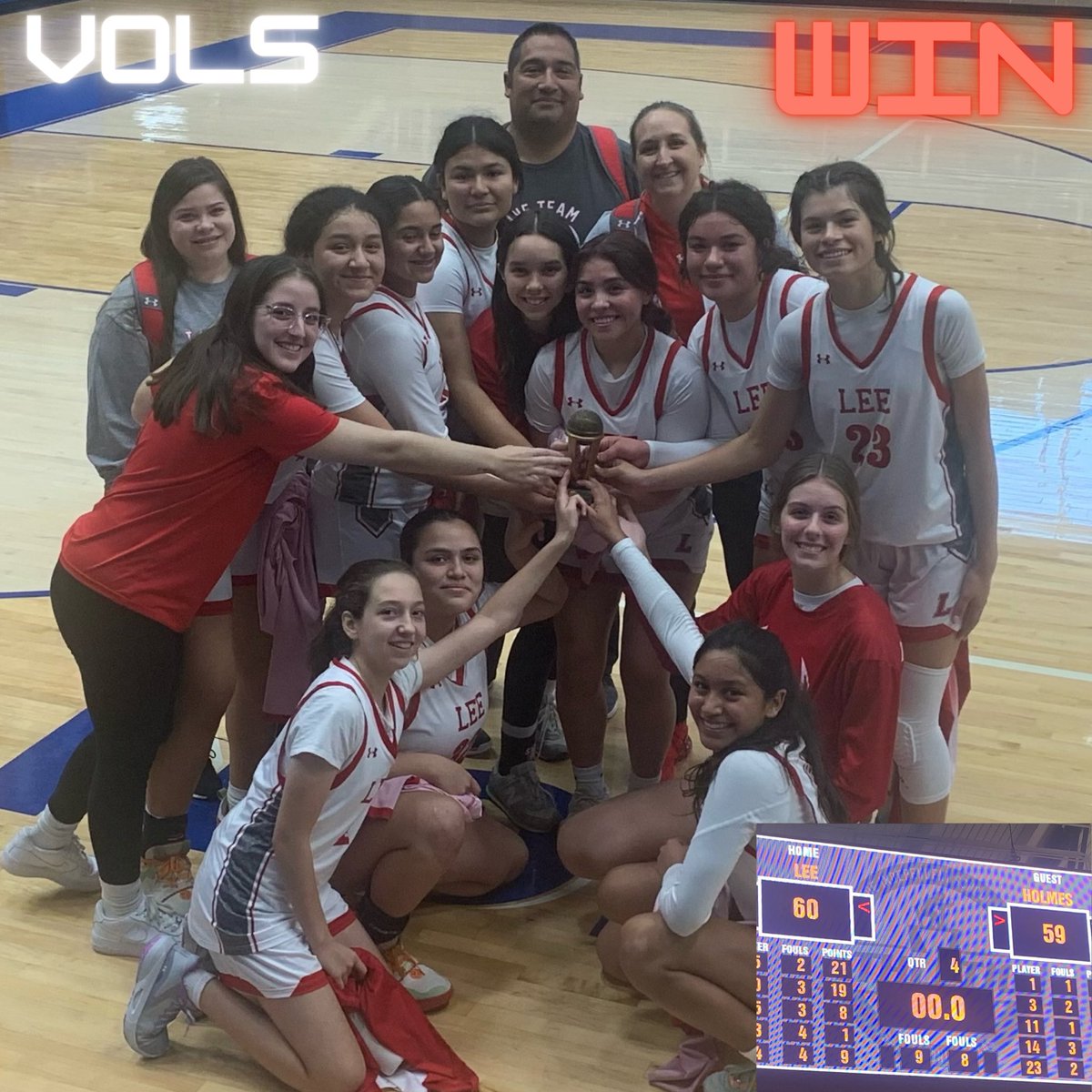 Lee Girls Basketball tweet media