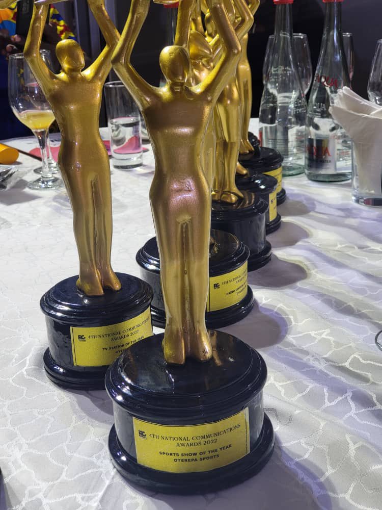 OyerepaSports's tweet photo. OYEREPA SPORTS wins BEST SPORTS SHOW of the year(2022) award in the 4th National Communication Award currently ongoing at the Labadi Beach Hotel in Accra.
Grateful for your support and votes.
Congratulations to us all! https://t.co/FtjONgU0V8