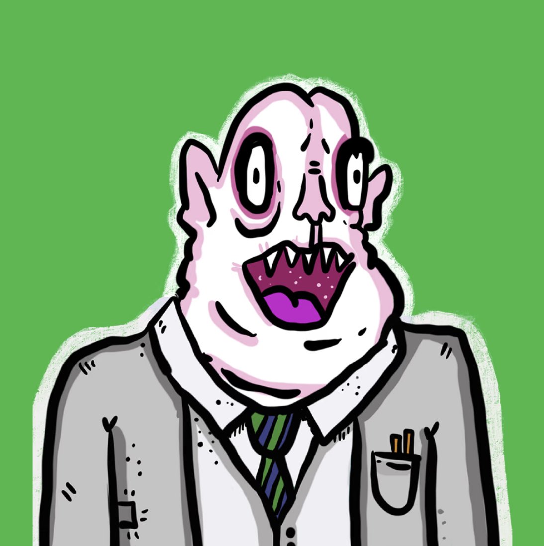 CARNIE TOWN GIVEAWAY

Giving away this Carnie Town Goober #884 with rare Marvin head and doctor body. To enter do the following. 

-Like &amp; RT
-Tag 3 friends

Winner picked when we get 60 retweets!
opensea.io/assets/ethereu…