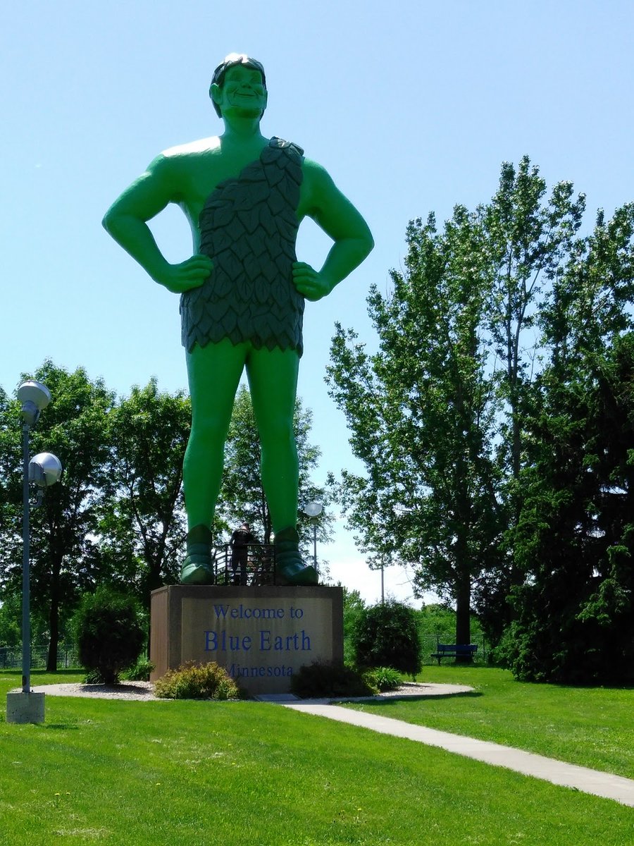 New town every hour on Twitter "Blue Earth, Minnesota Population