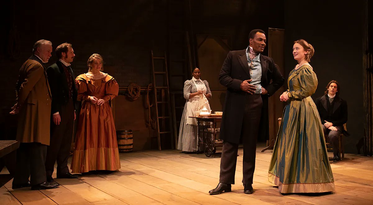 The Globe and Mail said "Red Velvet’s portrait of 19th century Shakespearean actor Ira Aldridge brings the thunder to <a href="/crowstheatre/">Crow's Theatre</a>."
Coming up: A portion of <a href="/CBCdsouza/">Jason D'Souza</a> Jason D'Souza's chat with Cherisse Richards, the play's director.
Looking forward to seeing Red Velvet Sunday