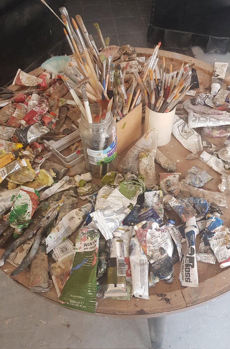 michaelhferrell's tweet photo. I am getting through a lot of paint at the moment. https://t.co/b5HAfYjQfF