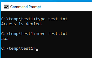 Conditional ACLs, making the same file allowed for one app, denied for another one... 😮
I guess I know where I will dig during next weeks... 😎