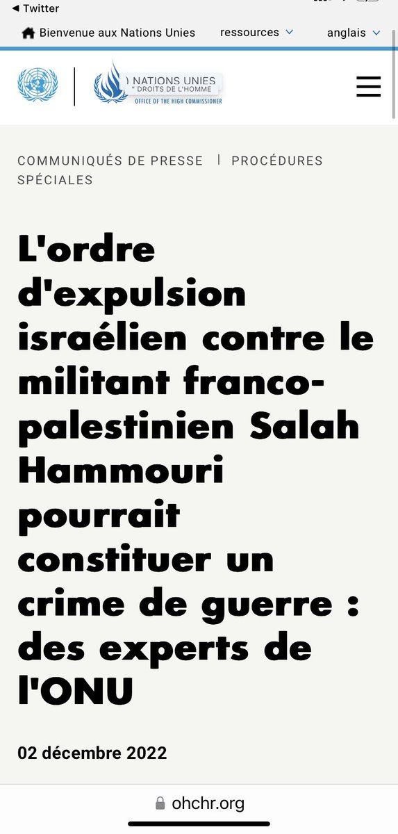 BMoon_bee's tweet photo. La déportation de Salah Hammouri, palestinien originaire de Jérusalem, sous le prétexte de « refus d’allégeance à Israël » est un crime de guerre selon l’ONU. #IsraelApartheid https://t.co/8ttzVixcvS