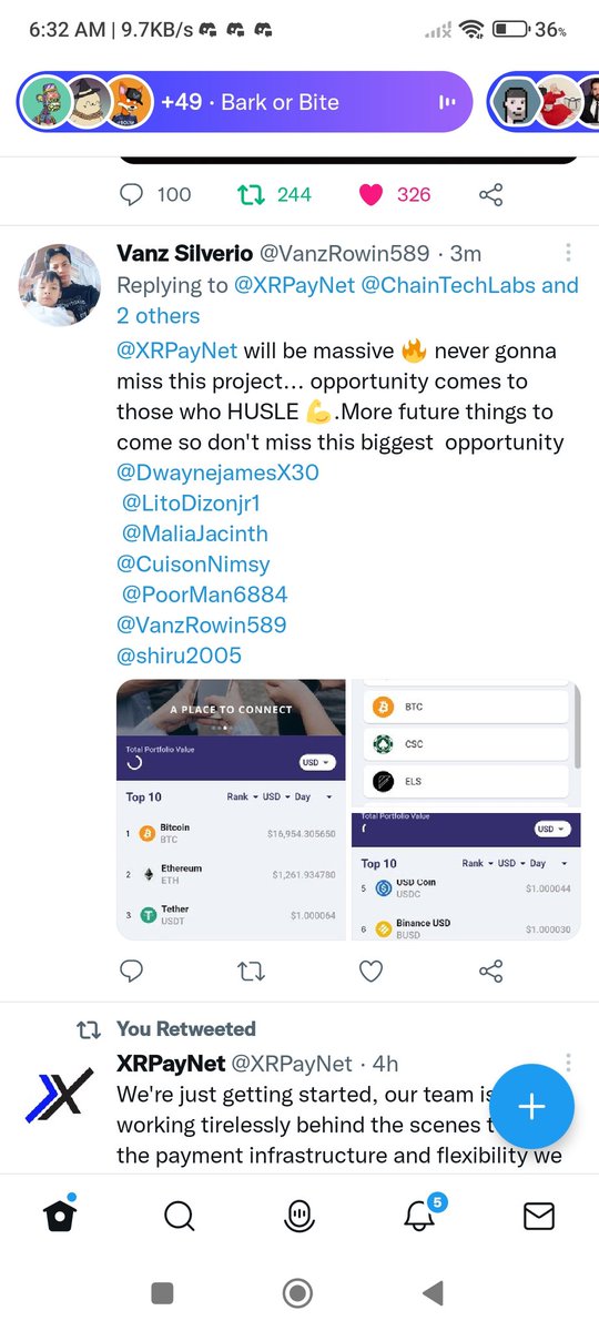 VanzRowin589's tweet photo. @XRPayNet This will be our Biggest Opportunity to own and #HOLD @XRPayNet 💎token! Good things comes to those who HUSLE 🙏
The greatest Xmas 🎁💎🧬
@sajecat
@Fellasxrp 
@LitoDizonjr1 
@LioJohn8 
@JohnMichaelDi11 
@glenda71vazquez 
@helen_crosby3 
@Michell64521573 
@mariemae1230 
@angelayee https://t.co/cJmQn2sojt