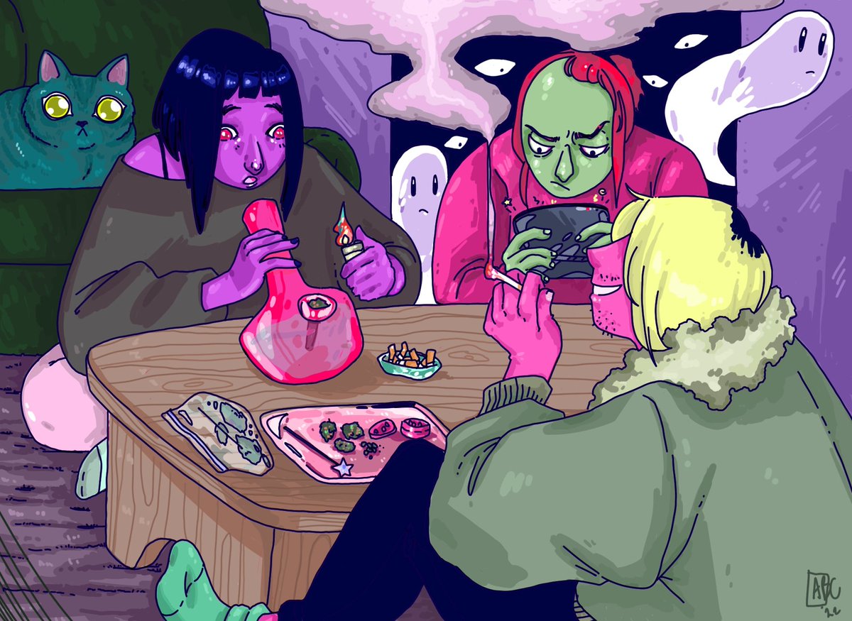 abscessdrip's tweet photo. #smoke #weed #everyday #twitchstreamers #twitch #draw #digitalart #digitaldrawing #CLIPSTUDIO #ClipStudioPaint #illustration #art #420life #ghost https://t.co/hc6GdfRfvy