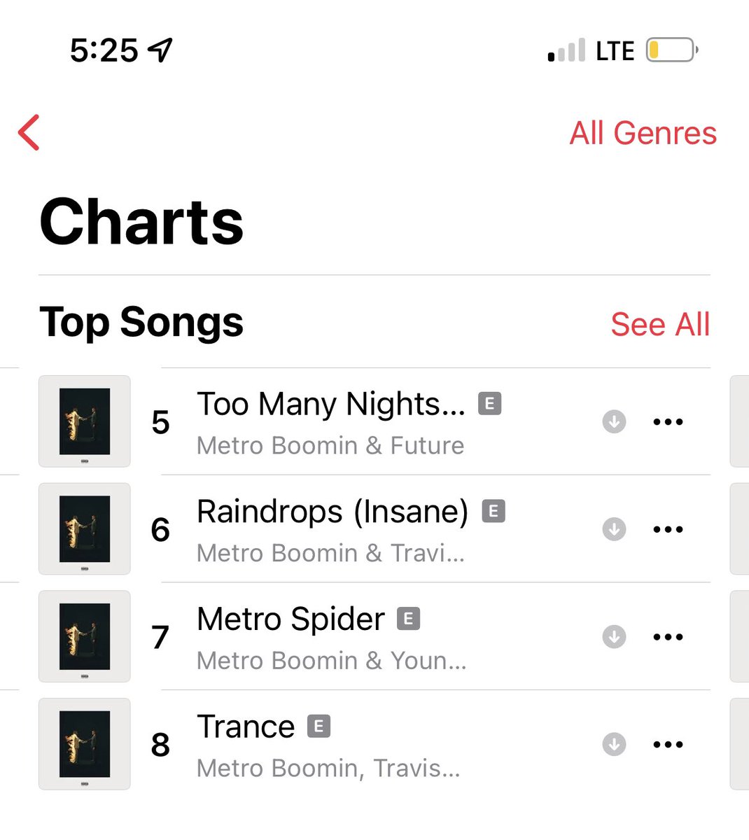 MetroBoomin's tweet photo. 🤯 @AppleMusic 🦸🏾‍♂️🤝🏾🦹🏾‍♂️🔥🔥🔥🔥 https://t.co/yklJRLTa2O
