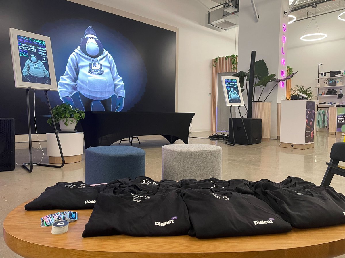 Good music. Good drinks. Good company. Limited run Dialect swag, first come, first serve

Come join us at our fav Miami spot in 30