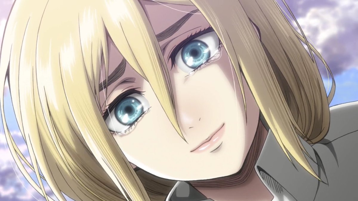 1omanga's tweet photo. my biggest problem with aot post season 3 is that there isn't enough historia https://t.co/BhcxUmhYp8