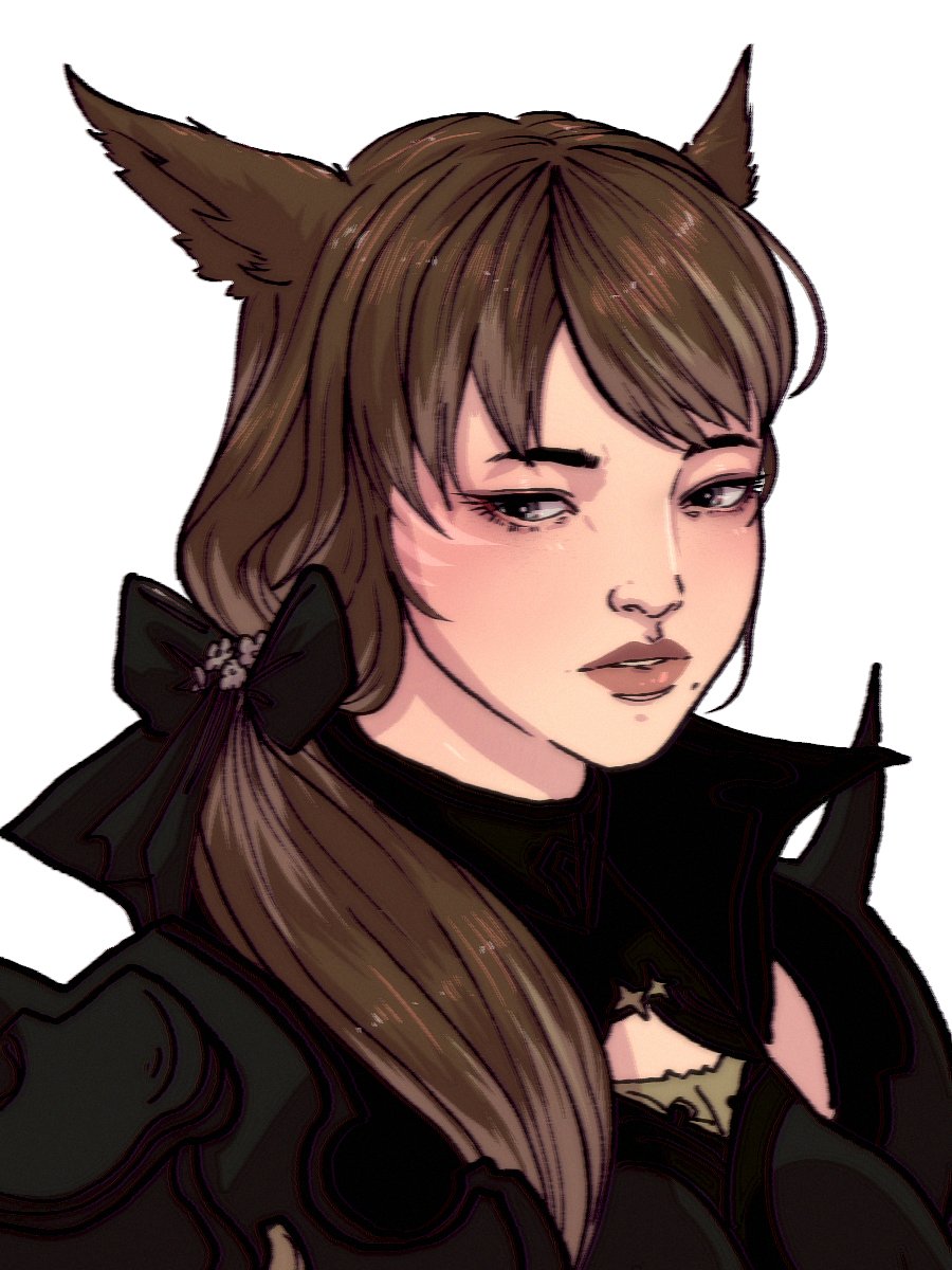 FF14「I did a TON of busts for myself and some」|🌿 shanasae (FFXIV HELL)のイラスト