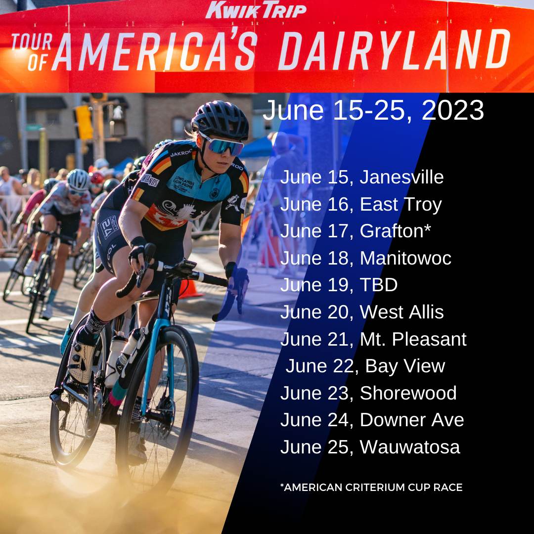 Tour of America's Dairyland (ToAD) (ToAD_WI) / Twitter
