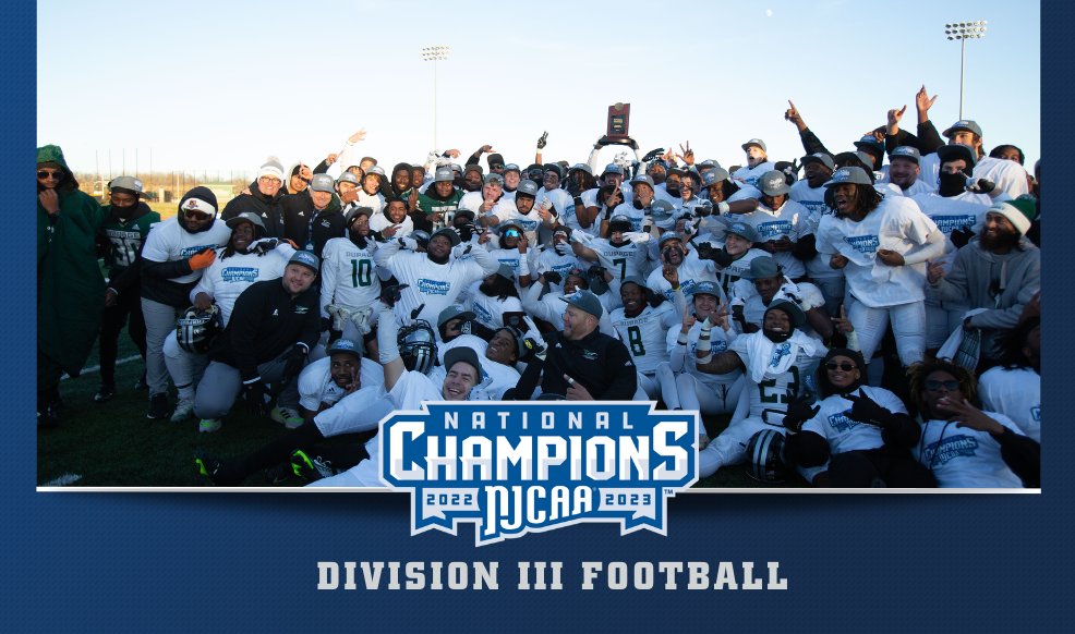 NJCAAFootball's tweet photo. 🎶Going back to back

DuPage defeats North Dakota SCS 14-12 to win its second straight #NJCAAFootball DIII National Championship!

Full Recap | https://t.co/JCAYsDdxPS https://t.co/i9UJJVOyHE