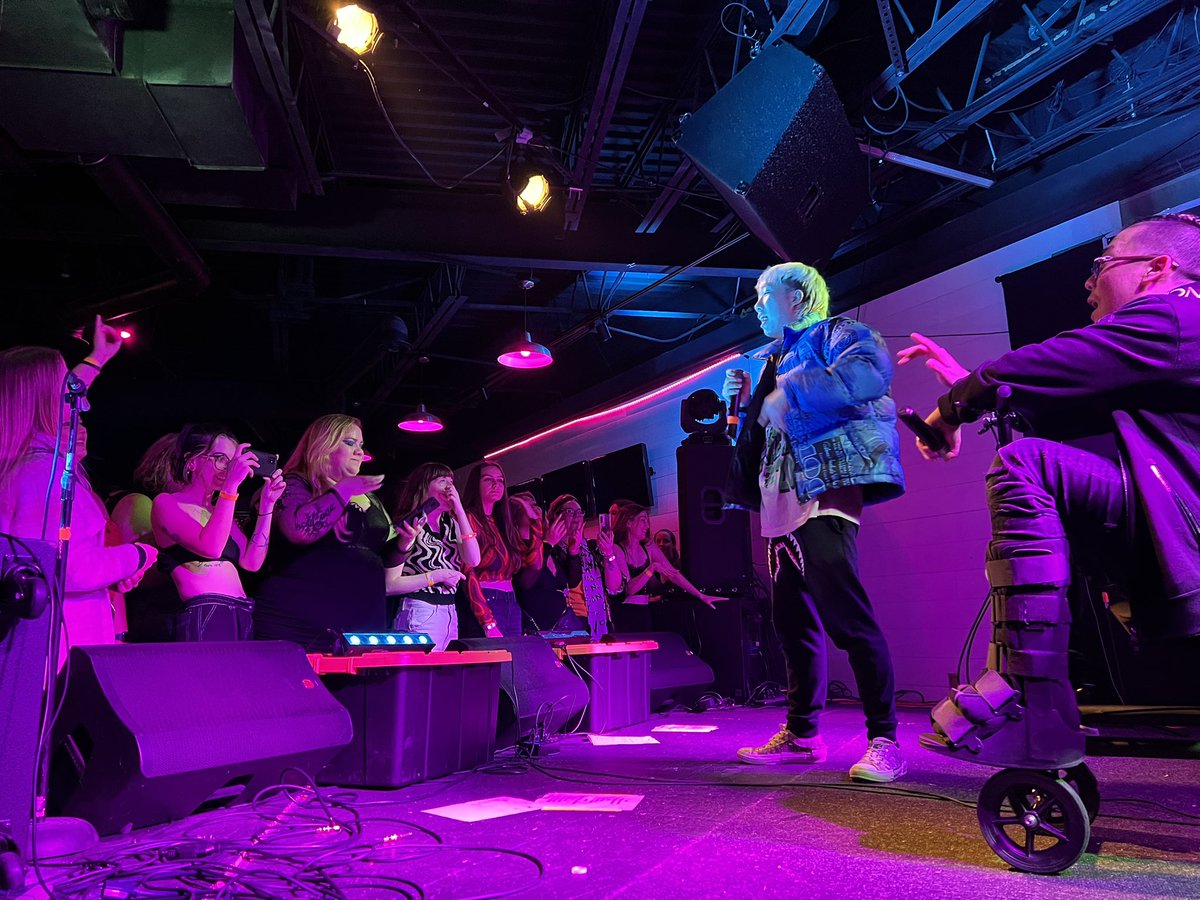 MilkChocProd's tweet photo. ♿️♿️♿️ @parlaypass whippin last night! https://t.co/gL4gtNMUoe