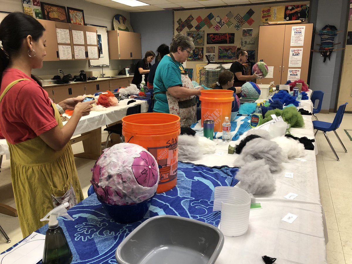 vengie! (@venghaus_ams) on Twitter photo Starting the first layer of embellishments and felt after the long process of prepping all the wool 🤘 <a href="/VisualArtHumble/">Humble ISD Visual Arts</a> <a href="/HumbleISD_AMS/">Atascocita Middle School</a> <a href="/HumbleISD/">Humble ISD</a> <a href="/HumbleISD_Arts/">Humble ISD Fine Arts</a> Starting the first layer of embellishments and felt after the long process of prepping all the wool 🤘 <a href="/VisualArtHumble/">Humble ISD Visual Arts</a> <a href="/HumbleISD_AMS/">Atascocita Middle School</a> <a href="/HumbleISD/">Humble ISD</a> <a href="/HumbleISD_Arts/">Humble ISD Fine Arts</a>