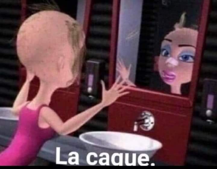 barbie_context's tweet photo. Yo después de cortarme el cabello pq me dió un bajón https://t.co/YbSQeNjcSU