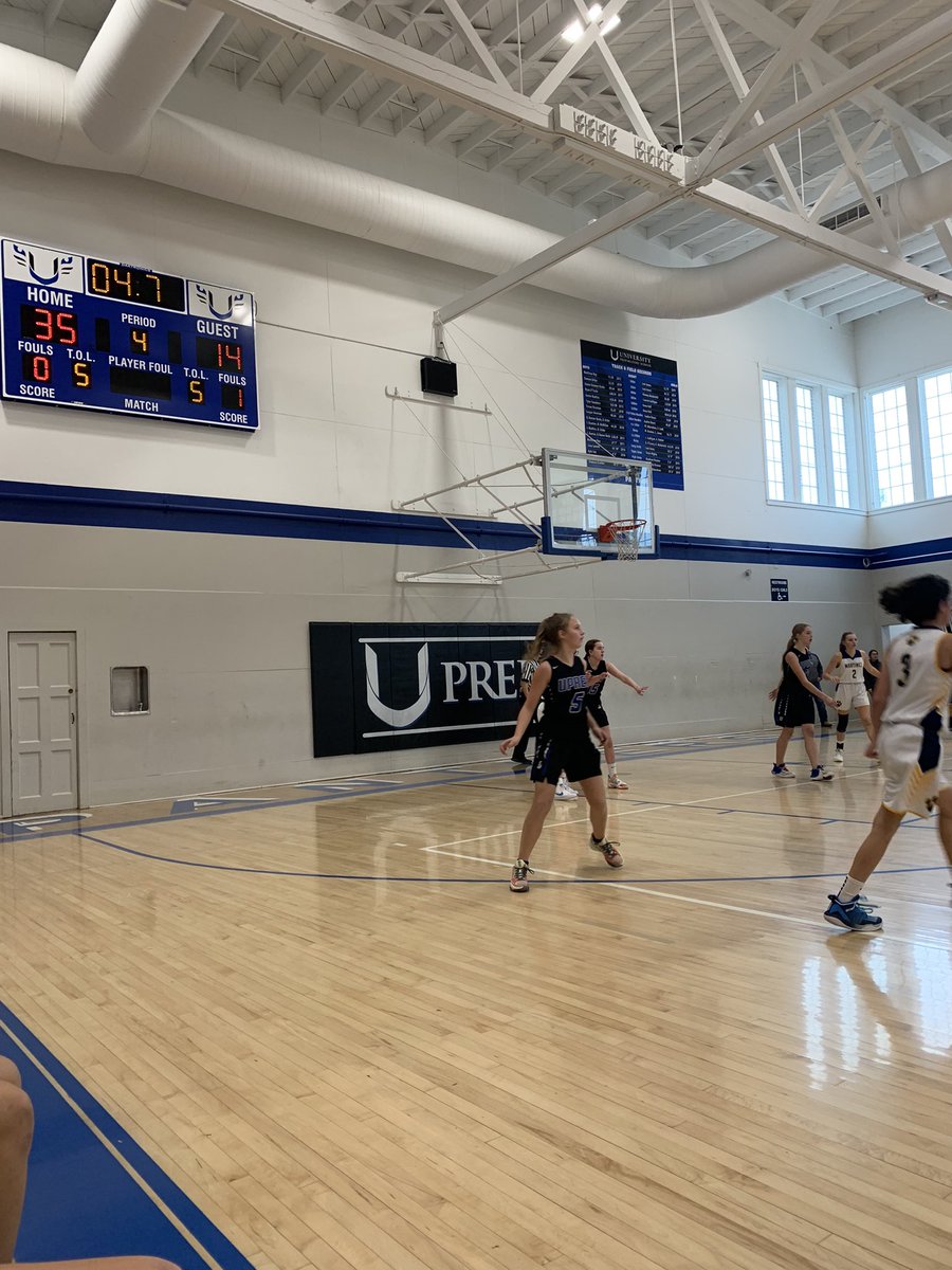 8th grade girls win semi final game vs U Prep. Will play tonight in Championship game