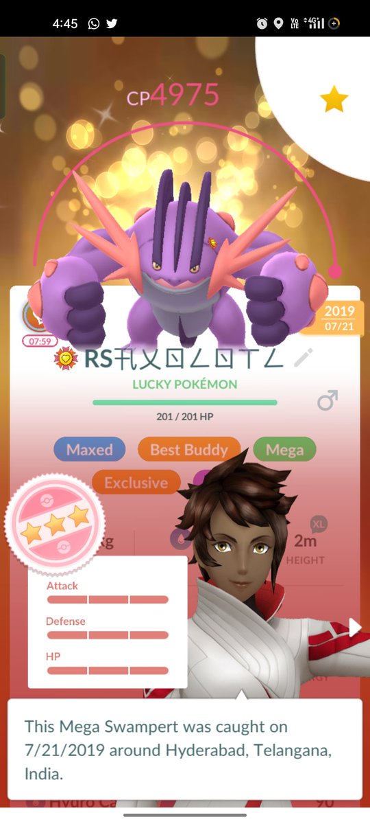 pro72147735's tweet photo. @ItsFleeceKing Mega Swampert looks like a GigaChad to meh https://t.co/rPSBZoWS7C