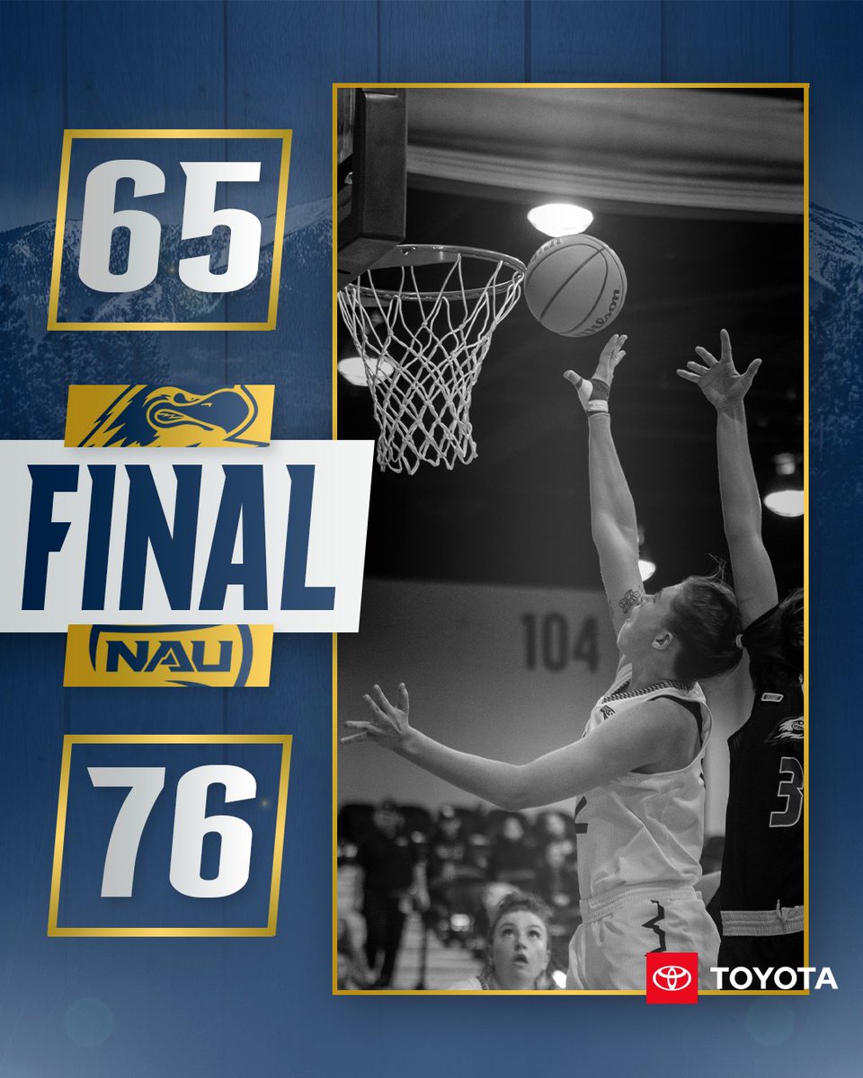 NAU_WBB's tweet photo. .@BigSkyConf > WAC

#RaiseTheFlag | #BigSkyWBB https://t.co/IiiL5LgVnc
