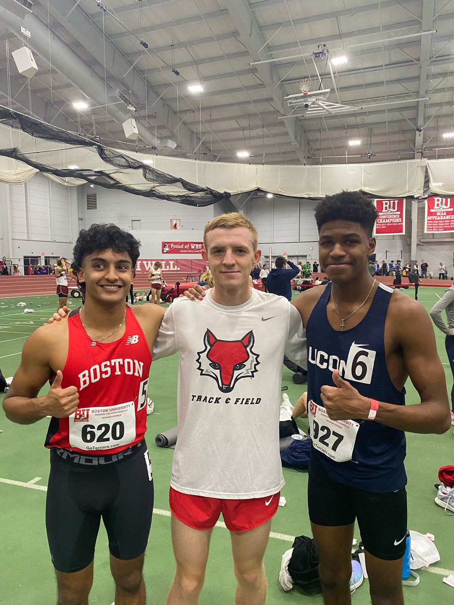 CSMSXC's tweet photo. Great performances by these three former Knights (2 Cougars & a Roadrunner) to open the season in Boston. #GoStripes #Sandburg https://t.co/5vGuHKfNho