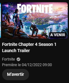 Dr Cacahuette - FN Leaks on Twitter: "Chapter 4 Battle Pass trailer