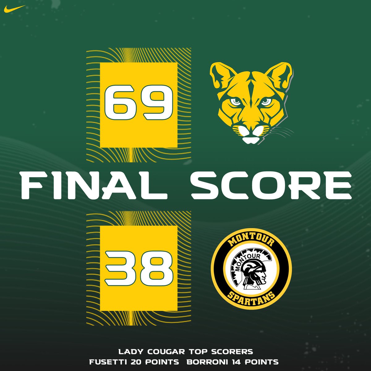 Lady Cougars tweet media