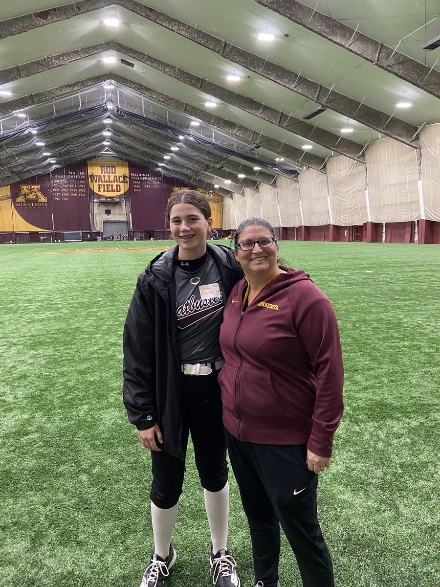 AMoorman2025's tweet photo. Thank you @GopherSoftball for having me attend the pitching clinic today. Thank you coach @RitterPiper for the great instructions today.
#GopherSoftball #Classof2025 #Minnesota #Softball #Softballpitcher @TopPreps @LegacyLegendsS1 @CoastRecruits @d1fastpitch1 https://t.co/MKcBOgJCsx