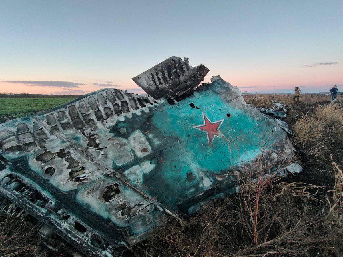 OSINTI on Twitter &quot;Un Su34🇷🇺è stato riportato abbattuto oggi a sud