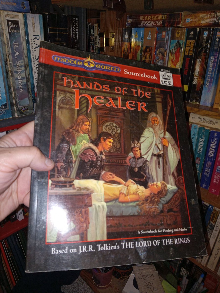 Samwise7RPG's tweet photo. Tonight's reading material. Looking for more Limilates to add to my Skyrealms of Jorune campaign. #MERP #Jorune #SkyrealmsOfJorune https://t.co/9FSSROBL7z