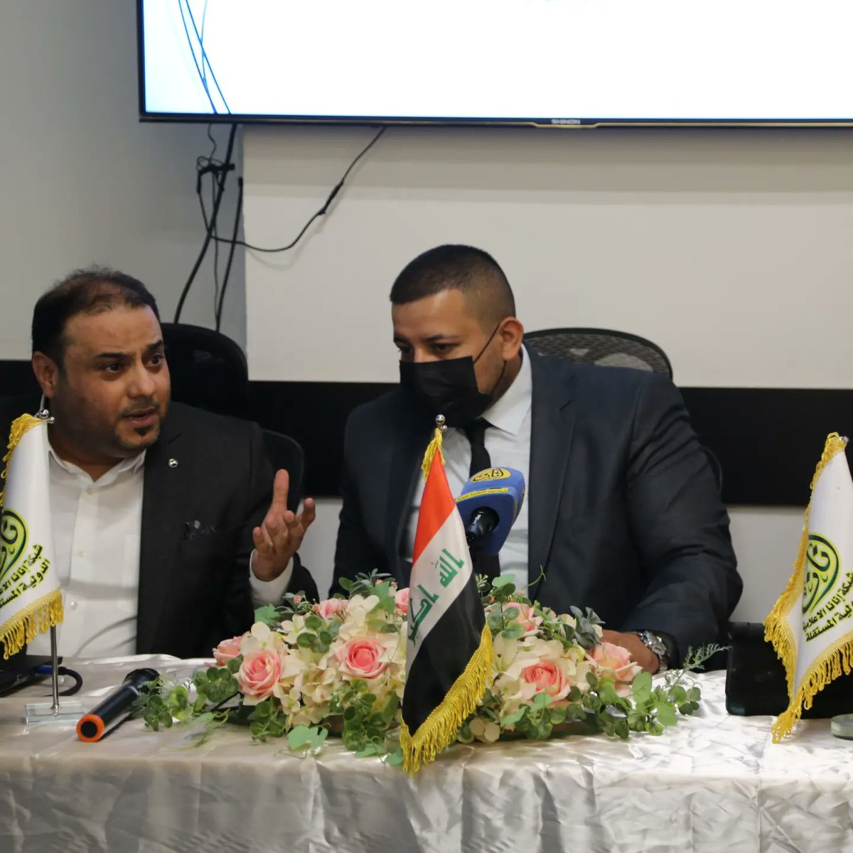 Hmza_Hithm's tweet photo. بدعوة كريمة من شبكة إنانا الاعلامية، حضرنا يوم أمس ندوة خاصة حول "الإشاعة ودور وسائل الإعلام"، وكانت ندوة متميزة قدمتها نخب أكاديمية واعلامية مبدعة، أضافت لنا الكثير من المعلومات الحديثة والمهمة. https://t.co/HMn2xMtLy1
