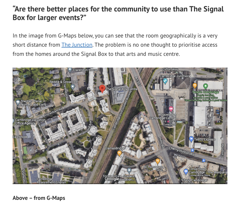 Sam_in_Cam's tweet photo. @ACarpenDigital @RailfutureEA @cllrkatie @CBG_Connect @MillRoadFair Lots of important content here, but this just jumps off the page for starters #PlanningFail https://t.co/T7MyxE7oH1