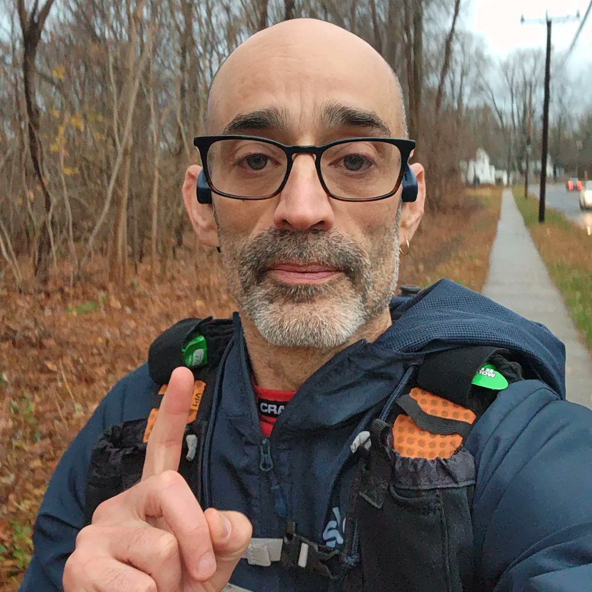 CTRunner21's tweet photo. Weather was against me.  I cranked out 10 rainy &amp; overcast.12:43 pace.   When the will to move is greater than the will to give up.
#RunWithAdam #CrushThoseMiles #disabledathlete https://t.co/S9EKJZCWOL