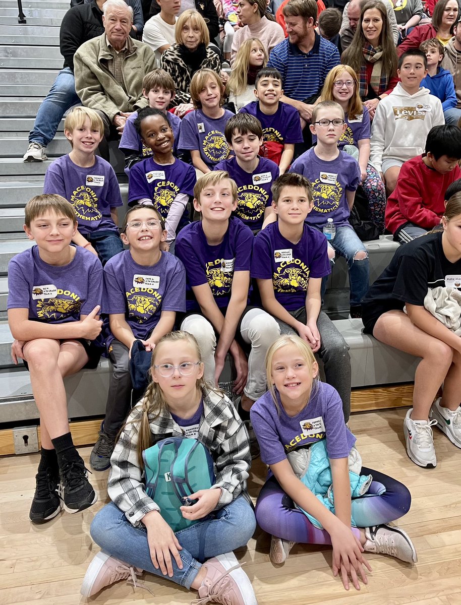 We are so proud of our wildcats! Great job today at the county Math Competition! #1WildcatNation #TogetherWeRoar