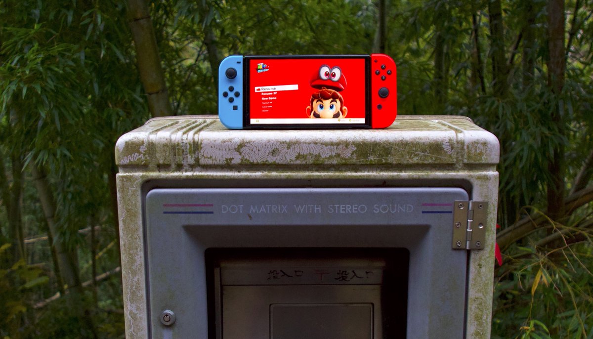 NormalMode's tweet photo. The Shikoku forest Gameboy Mailbox, December 2022
#Japan #photography #NintendoSwitch https://t.co/LjMSnE864j