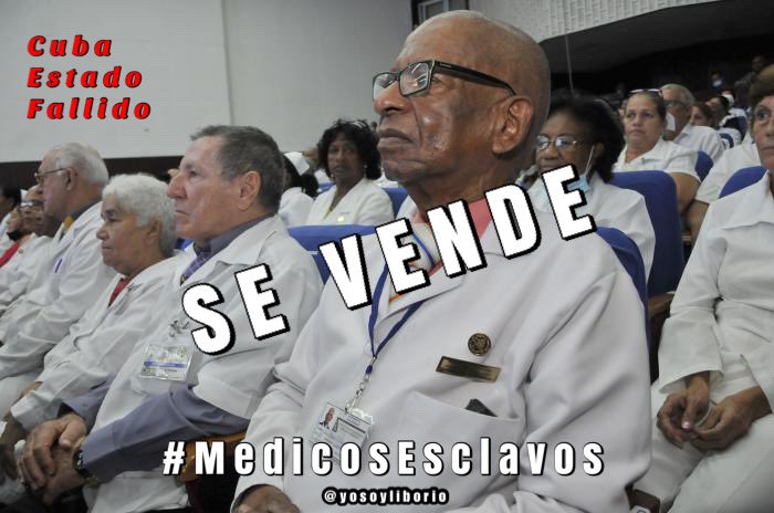 Hasta hace apenas unos años el régimen cubano le escondía al pueblo de #Cuba las ganancias millonarias generadas por sus #MédicosEsclavos. ¡6 mil millones de dólares en un año!Mientras los hospitales cubanos se caen a pedazos y hay que mandar a pedir una aspirina a #Miami. 😡