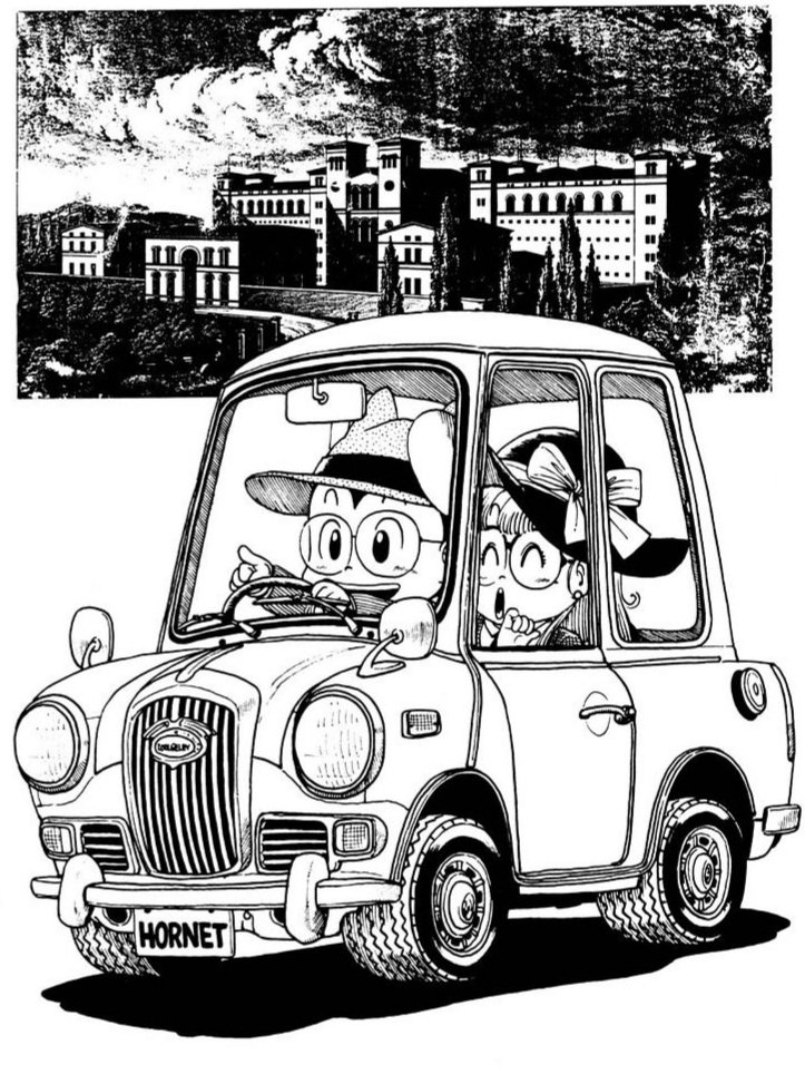 cut_slump's tweet photo. Some of my favorite art from Dr. Slump https://t.co/1JSoF2aJR7