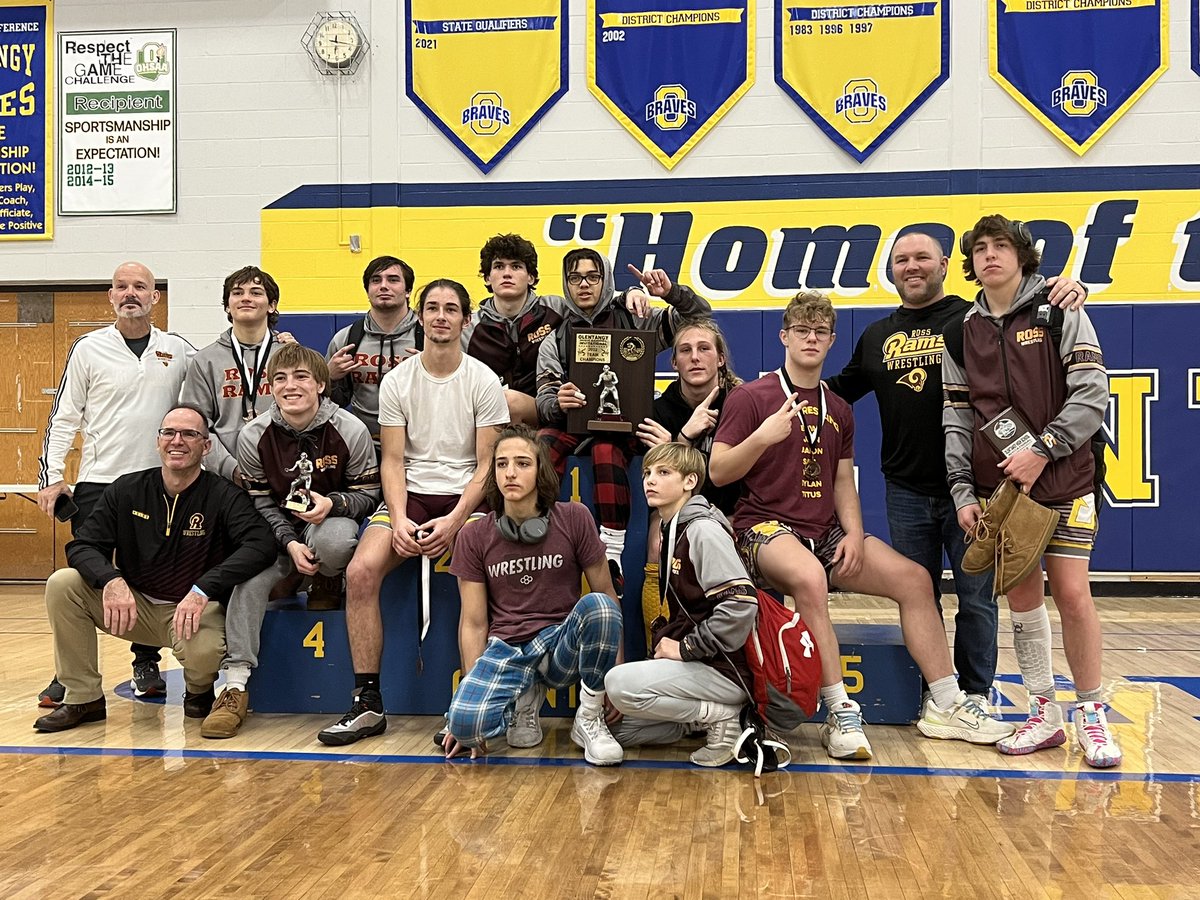 rdunn1001's tweet photo. Olentangy team champs to start the season!! @RossWrestling @RossRams1 @RossRamsAD https://t.co/fe7mbbn5Lc