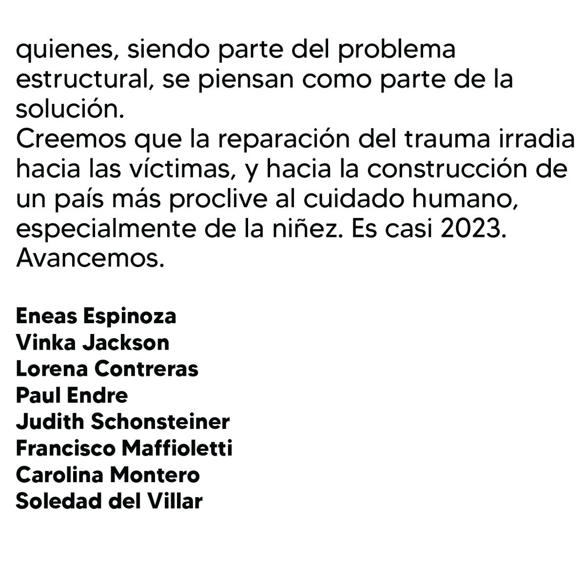 Compartimos carta publicada en El Mercurio hoy domingo 04/12.
Ojala puedan difundir y comentar.
#ComisiónDeVerdadJusticiayReparacion
#NoMasSENAME #SENAME #mejorniñez #abusosensename #abusosenlosscouts #AbusosEnLaIglesia #comisiónverdadjusticiayreparaciónabusoinstitucional #DDHH