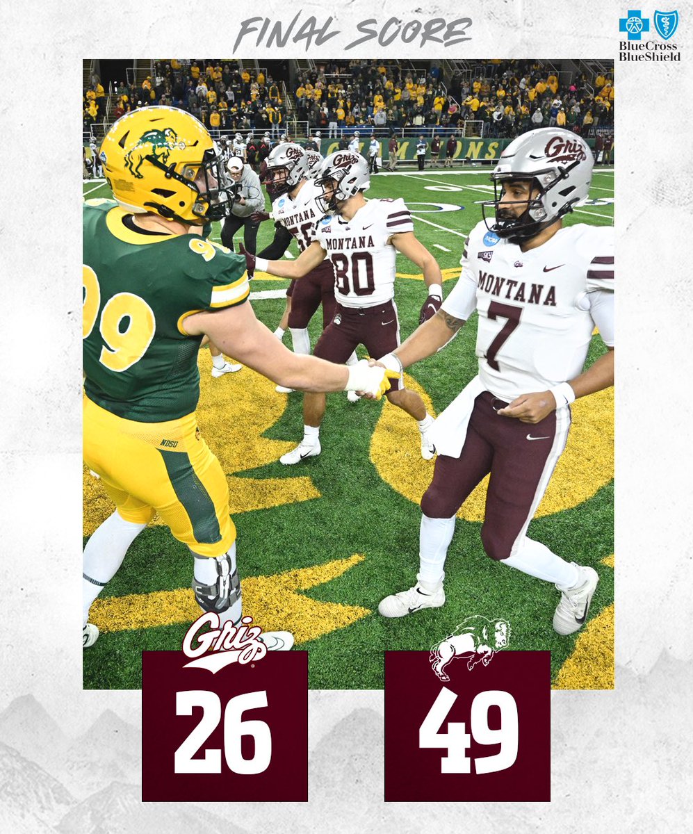 Montana Griz Football on Twitter "The final score for 2022. GoGriz"