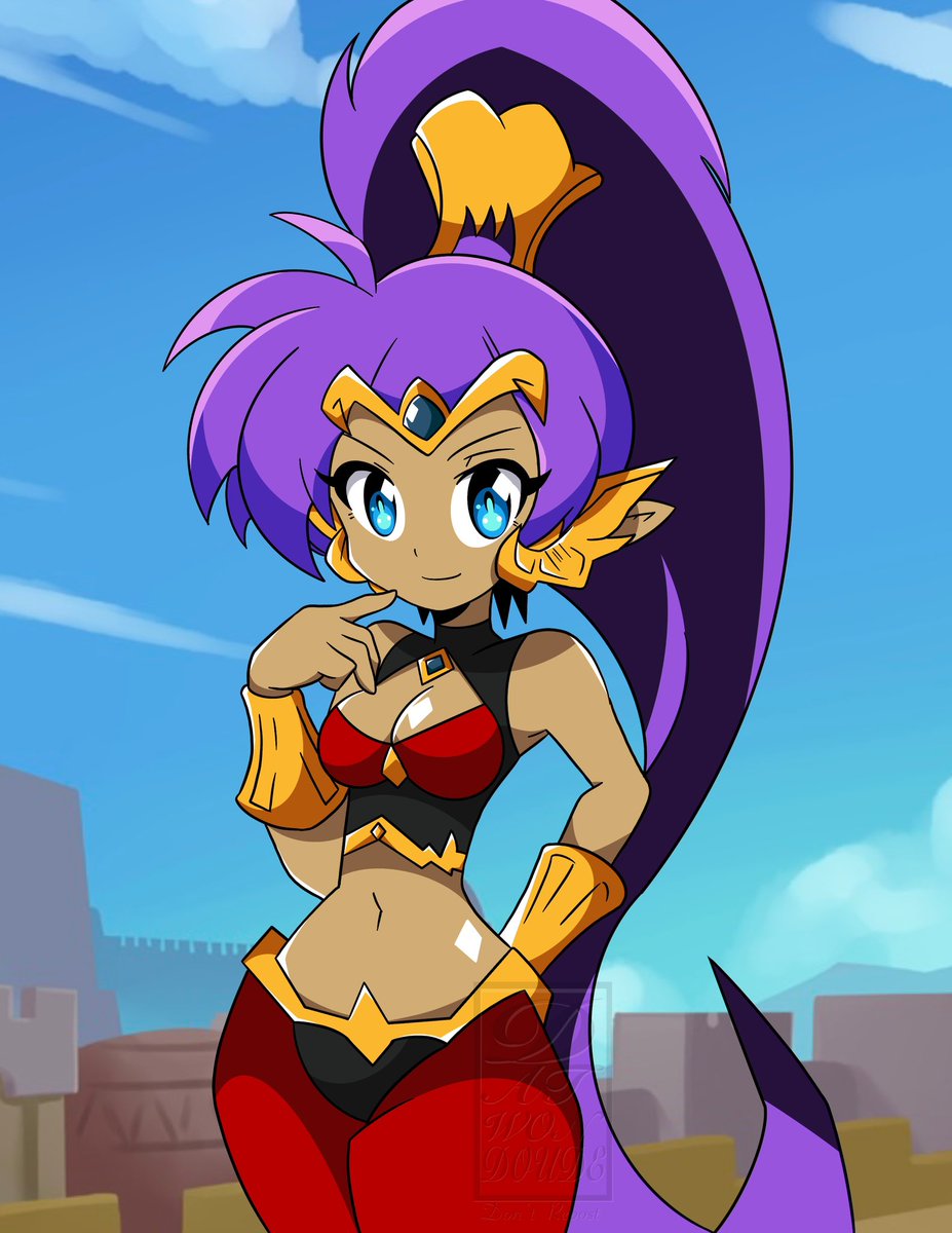 Royal guard Shantae 

#FANART #Shantae