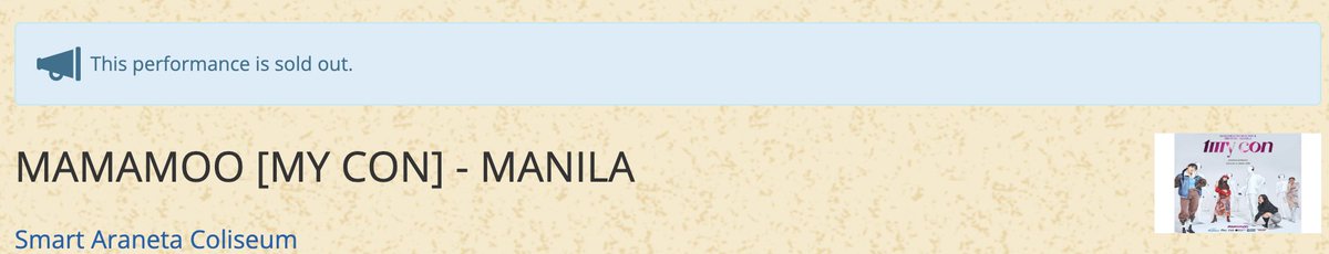 kshopperph's tweet photo. #MAMAMOOinPH sold out online as of now https://t.co/YpRZwj6Z4A