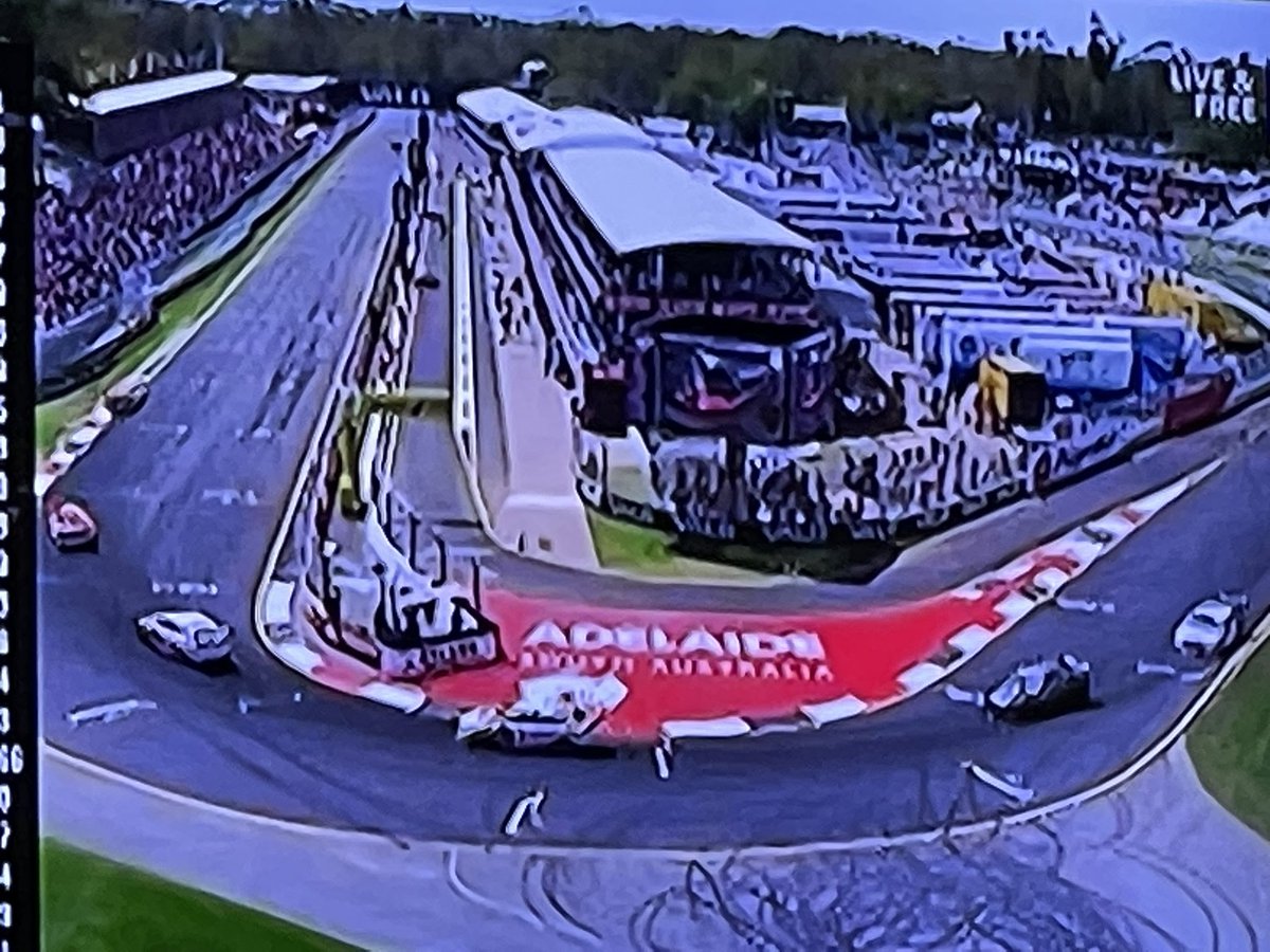 brentonscroop's tweet photo. Congratulations to @WorkzoneTraffic and @AndrewWZTC celebrating your 18 year commitment and proudly promoting #SouthAustralia and temporary traffic management via @supercars #valo500 @TMAAau https://t.co/SHm3Sb5oLP