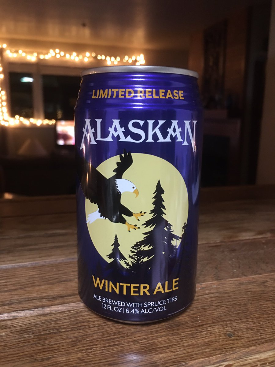 nteatsorth's tweet image. 🌲🍺❄️ @AlaskanBrewing #sprucetip #sprucetips #winterale