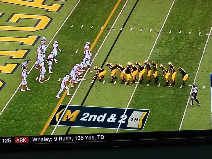 SanjiSomething's tweet photo. @SickosCommittee Harbaugh has always been a fan of the sickest formations https://t.co/xOHE9dQY2Z