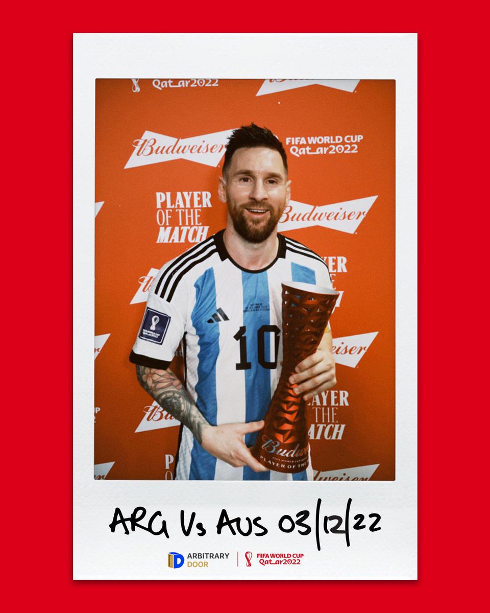 The fans came, and Messi delivered! 🤩 
Arbitrary Door World Cup voting campaign is live World Cup voting campaign is open, participate in the competition to win $100,000
snapshot.org/#/arbitrarydoo…

#WorldCup2022  #FreeMint