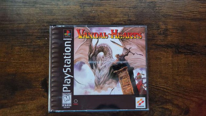 What am I posting today.... This is Vandal Hearts!  It's a srpg by Konami from 1997, and is way better