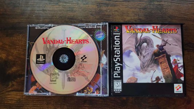 What am I posting today.... This is Vandal Hearts!  It's a srpg by Konami from 1997, and is way better