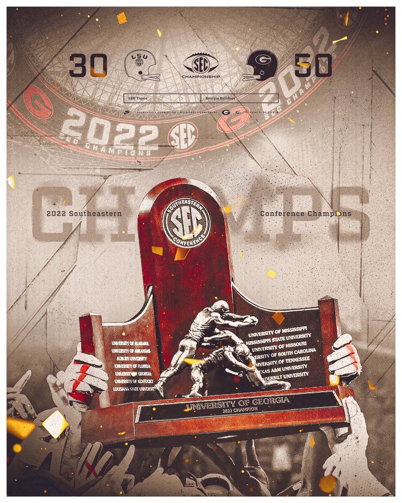 GeorgiaFootball's tweet image. 👑 2022 𝐒𝐄𝐂 𝐂𝐡𝐚𝗺𝐩𝐢𝗼𝐧𝐬

#GoDawgs