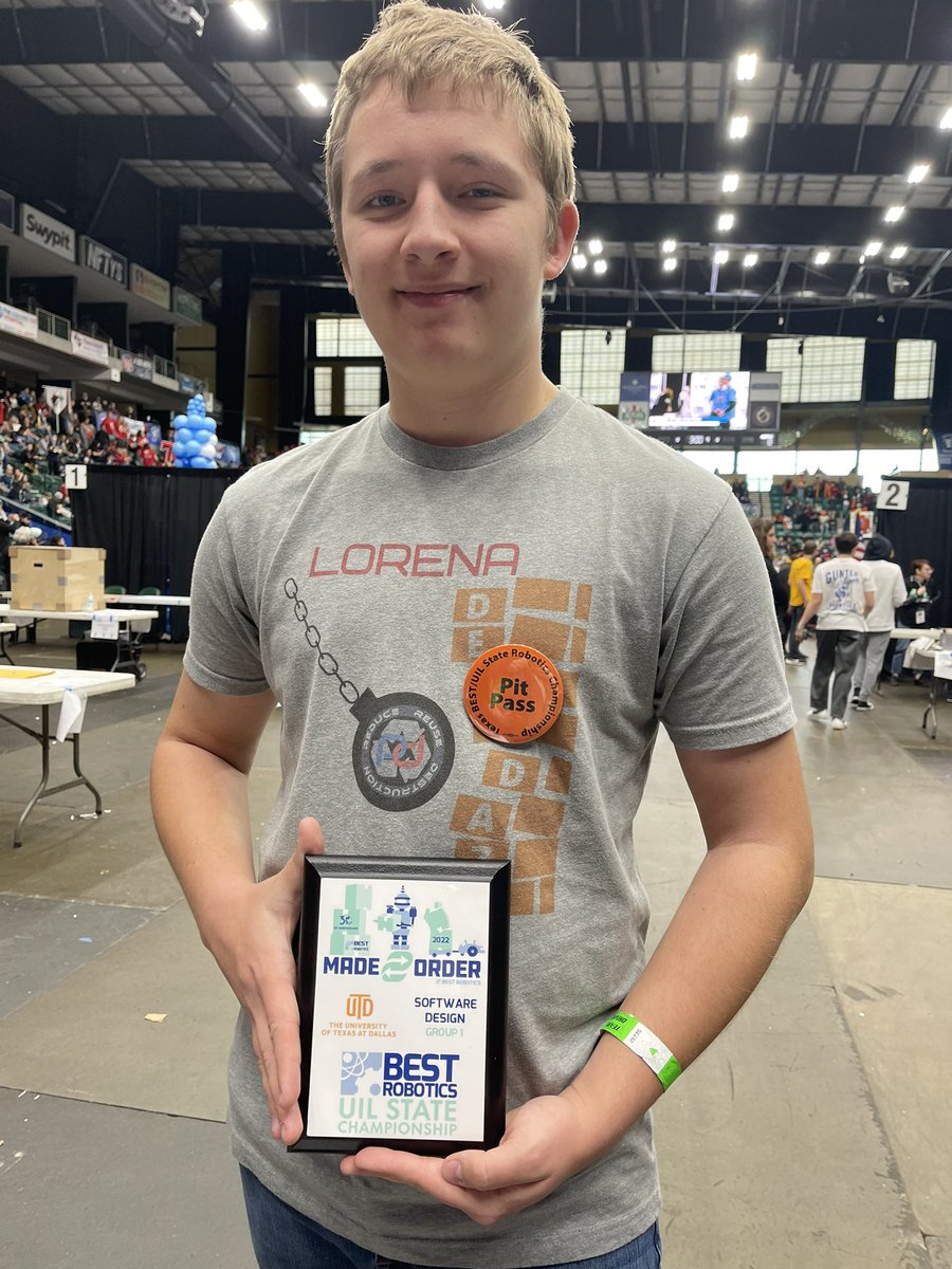 LHS_Leopards's tweet photo. So proud of this group!  Had a great day at the State Robotics competition!  Won Best Software Design…Best Workmanship…and Silver Medalist in the Robot competition!  Great job everyone!
@RoboticsLorena @LorenaISD https://t.co/hsRdkjG3yz