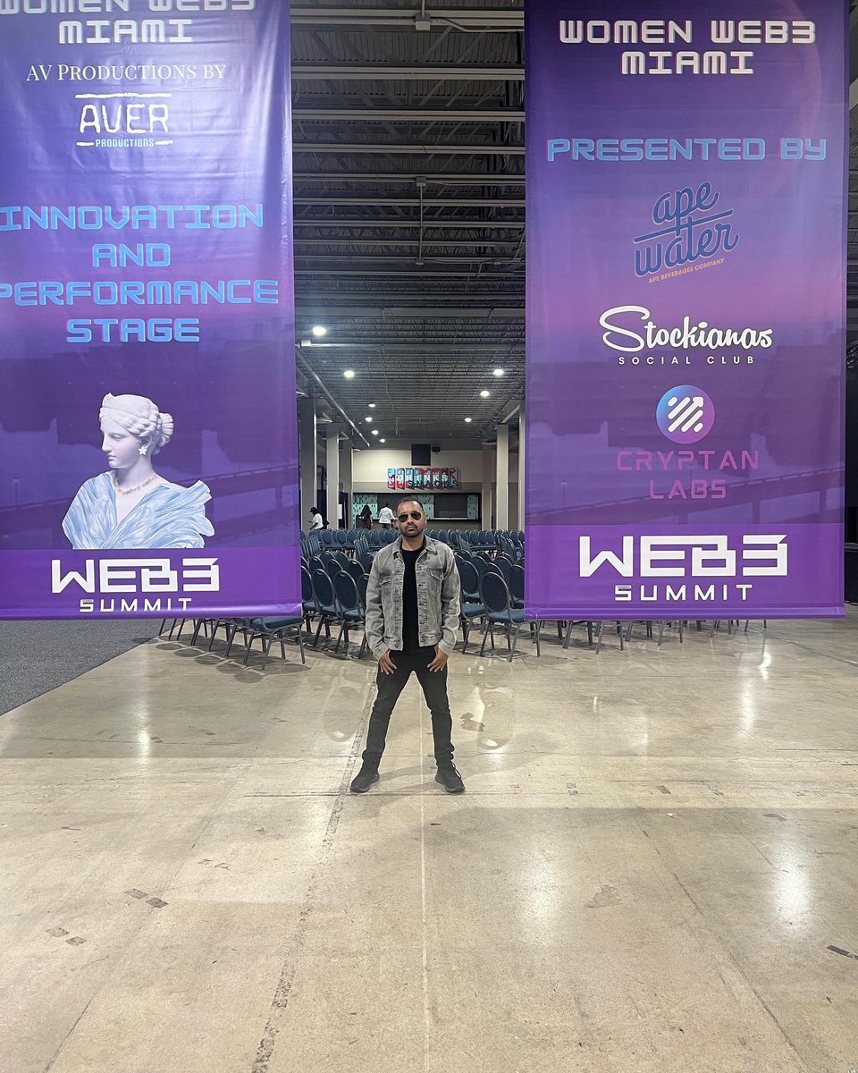 Spoke, performed and learning a lot this year at @Web3summits 🏷️🏷️🏷️